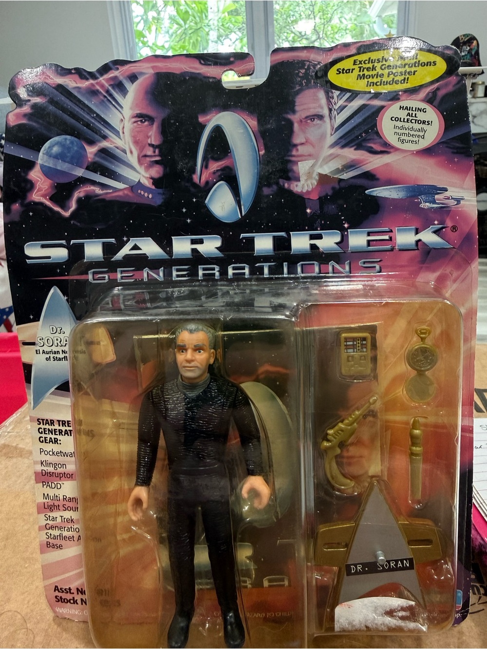 STAR TREK Generations Playmates Dr. Soran Malcom McDowell Playmates (1994)